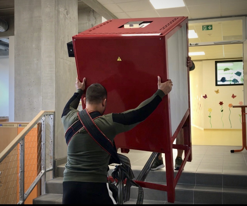 Stěhování Bulldog - práce