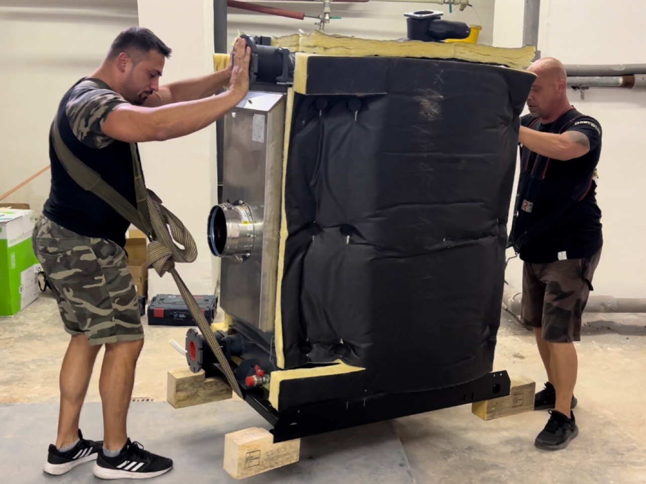 Stěhování Bulldog - vybavení