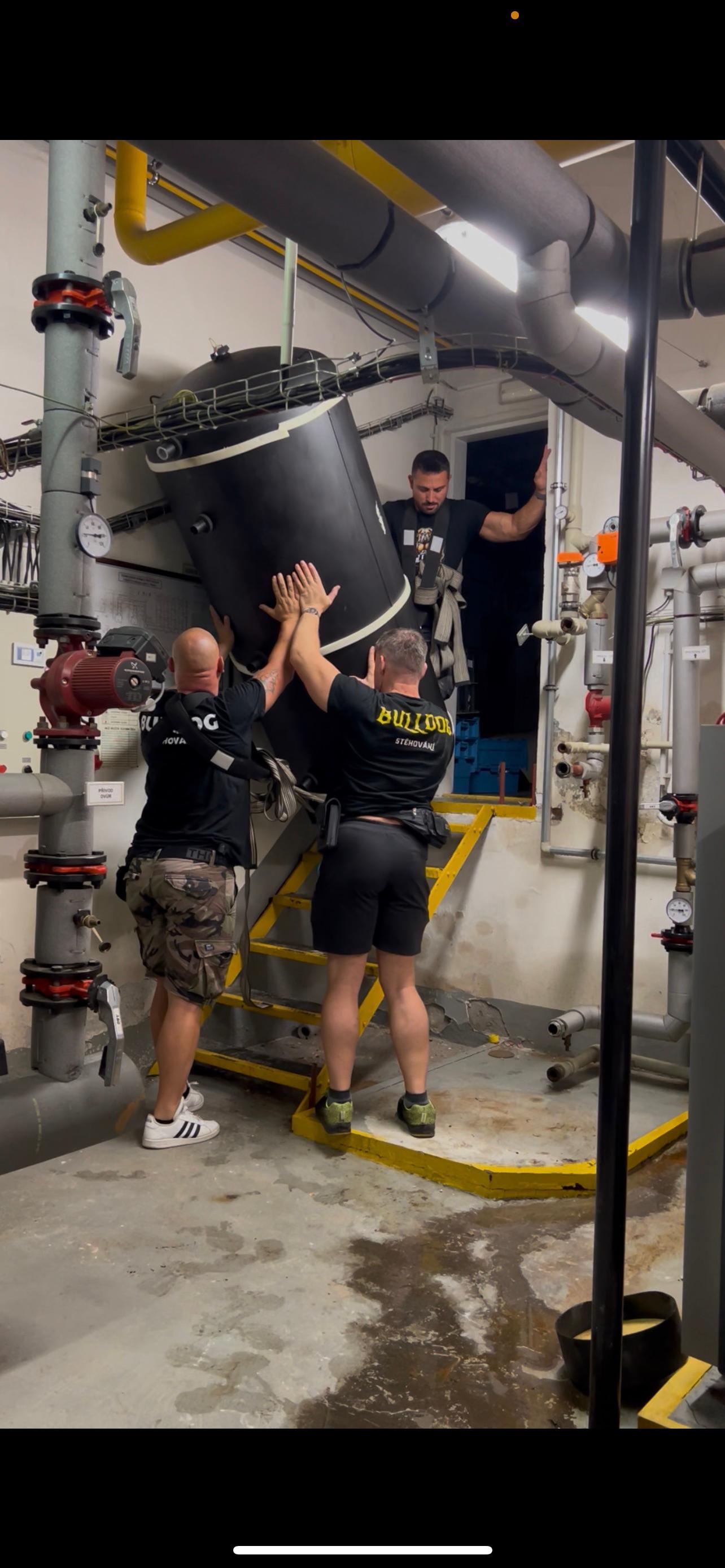 Přeprava průmyslového zařízení