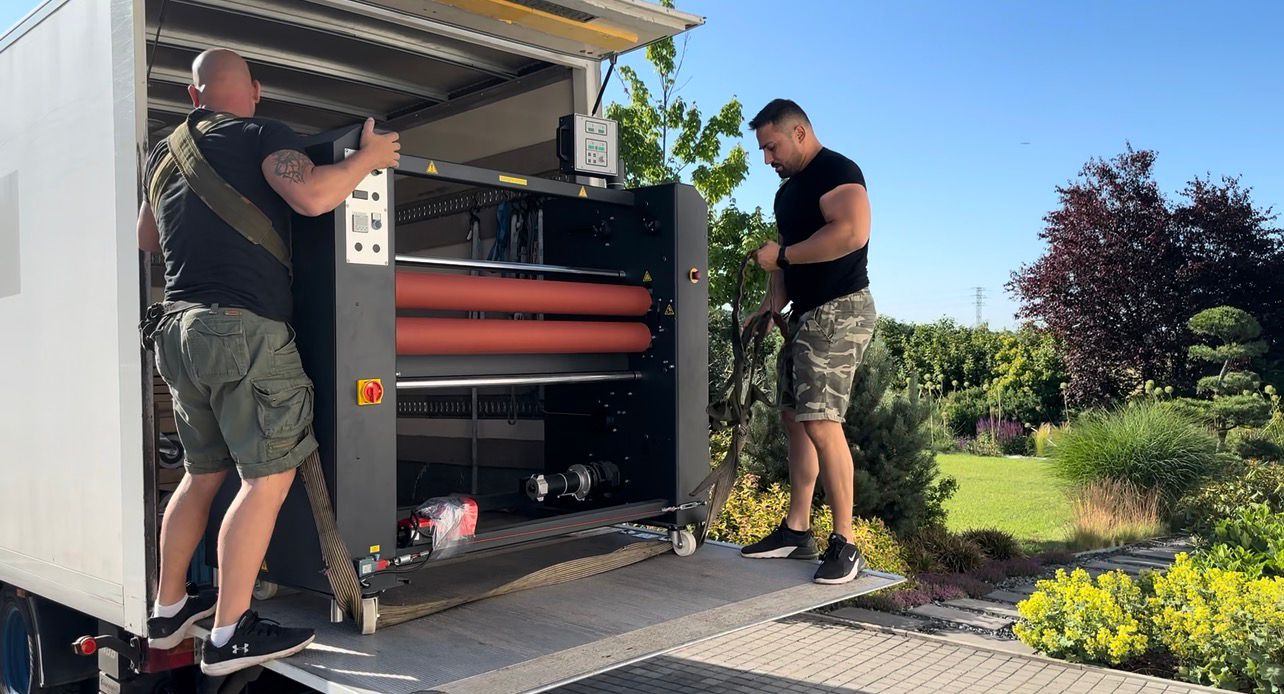 Zajištění stroje pro přepravu