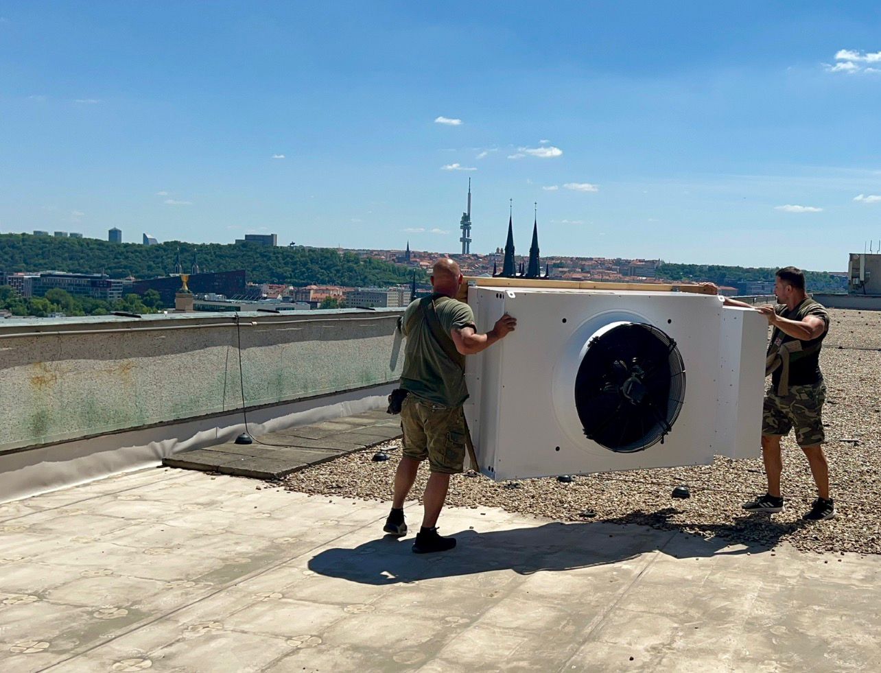 Stěhování klimatizací a HVAC